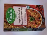 Mängden socker i Organic Vegetable Lentil & Roasted Red Pepper Soup