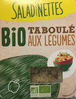 Mängden socker i Taboulé aux legumes