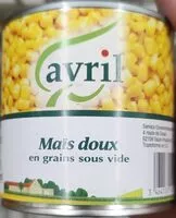 Mängden socker i Maïs doux