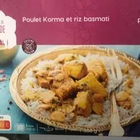 Mängden socker i Poulet korma et riz basmati