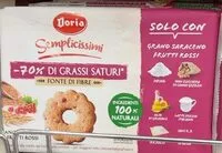 Mängden socker i Semplicissimi doria