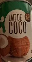 Mängden socker i Lait de coco