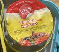 Mängden socker i Strawberry applesauce