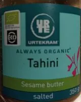 Mängden socker i Tahini Always organic
