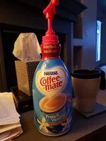 Mängden socker i Nestle Coffee Mate French Vanilla concentrated creamer