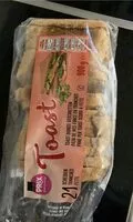 Mängden socker i Toast