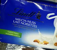 Mängden socker i Milch-Nuss