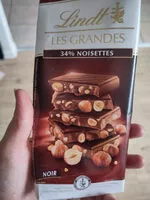 Mängden socker i Les Grandes 34% noisettes