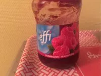 Mängden socker i Effi confiture de framboise