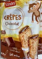 Mängden socker i Crepes chocolat