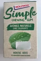 Mängden socker i Simple - Menthe Verte
