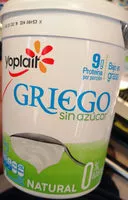 Mängden socker i Yoghurt griego natural sin azúcar