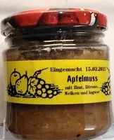 Mängden socker i Apfelmus