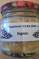 Mängden socker i Ingwer