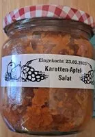 Mängden socker i Karotten-Apfel-Salat