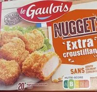 Mängden socker i Nuggets extra croustillant
