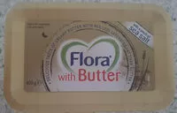 Mängden socker i Flora with Butter