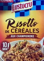Mängden socker i Risotto de céréales aux champignons