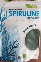 Mängden socker i Spiruline en poudre