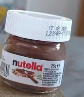 Mängden socker i Nutella mini