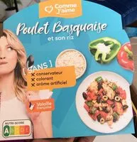 Mängden socker i Poulet basquaise et son riz