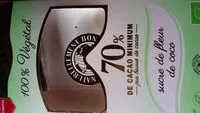 Mängden socker i chocolat noir sucre de fleur de coco