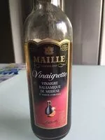 Mängden socker i Vinaigrette balsamique de Modène et orange  - Maille - 36 cl