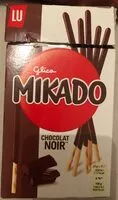 Mängden socker i MIKADO chocolat noir