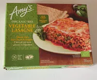 Mängden socker i vegetable lasagne