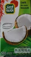 Mängden socker i Lait de coco