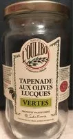 Mängden socker i Tapenade aux olives lucques