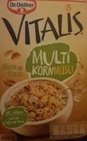 Mängden socker i Vitalis