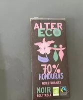 Mängden socker i Chocolat noir Honduras 70%