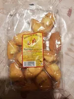 Mängden socker i Madeleines aux œufs frais