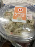 Mängden socker i Tagliatelles au Surimi