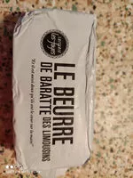 Mängden socker i le beurre de baratte des Limousin s