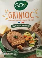 Mängden socker i Grinioc Sarrasin et Comté