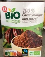 Mängden socker i 100% cacao maigre non sucré