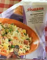 Mängden socker i Riz cantonais produits surgele