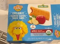 Mängden socker i Organic sunny days snack bars
