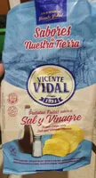 Mängden socker i Patatas fritas sabor a Sal y Vinagre