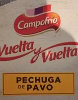 Mängden socker i Pechuga de pavo cocida
