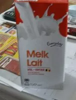 Mängden socker i Lait entier
