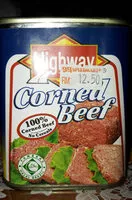 Mängden socker i Highway Corned Beef