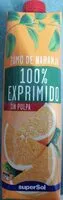 Mängden socker i Zumo naranja 100 % exprimido sin pulpa