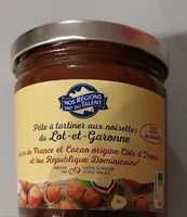 Mängden socker i Pâte à tartiner aux noisettes du Lot et Garonne