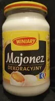 Mängden socker i Majonez - DEKORACYJNY