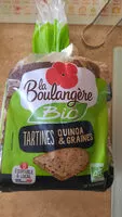 Mängden socker i la boulangère  bio quinoa & graines