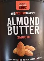 Mängden socker i Almond butter smooth