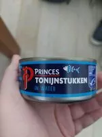 Mängden socker i Tonijnstukken in water